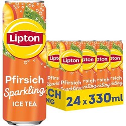 Lipton Ice Tea Sparkling Peach 24 x 0,33 l Dosen