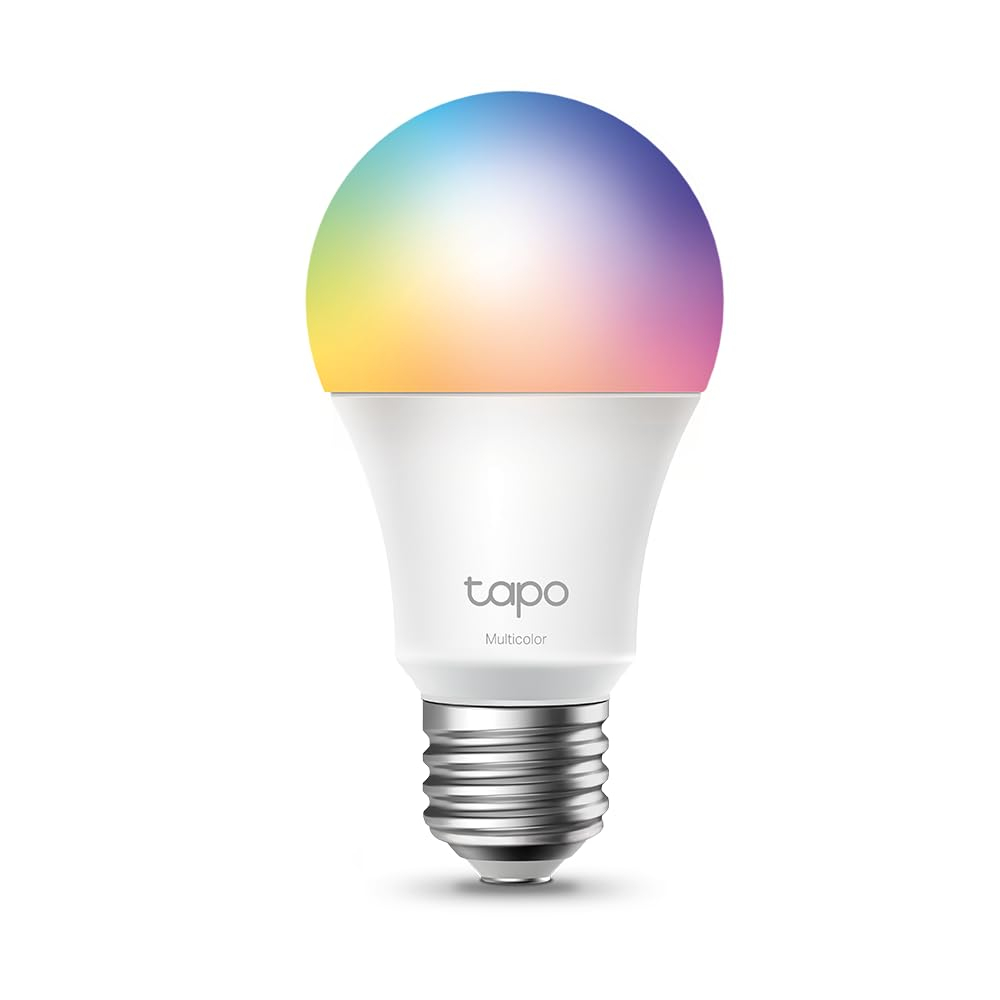 Tapo L530E alexa Lampe E27, Mehrfarbrige dimmbare smarte WLAN Glühbirne für 7€ (-33%)