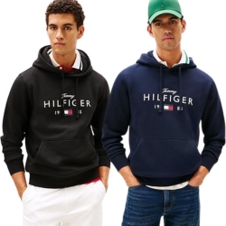 Tommy Hilfiger Herren Brand Love Big Hilfiger Hoodie Mw0mw41427 für 36€ (-38%)