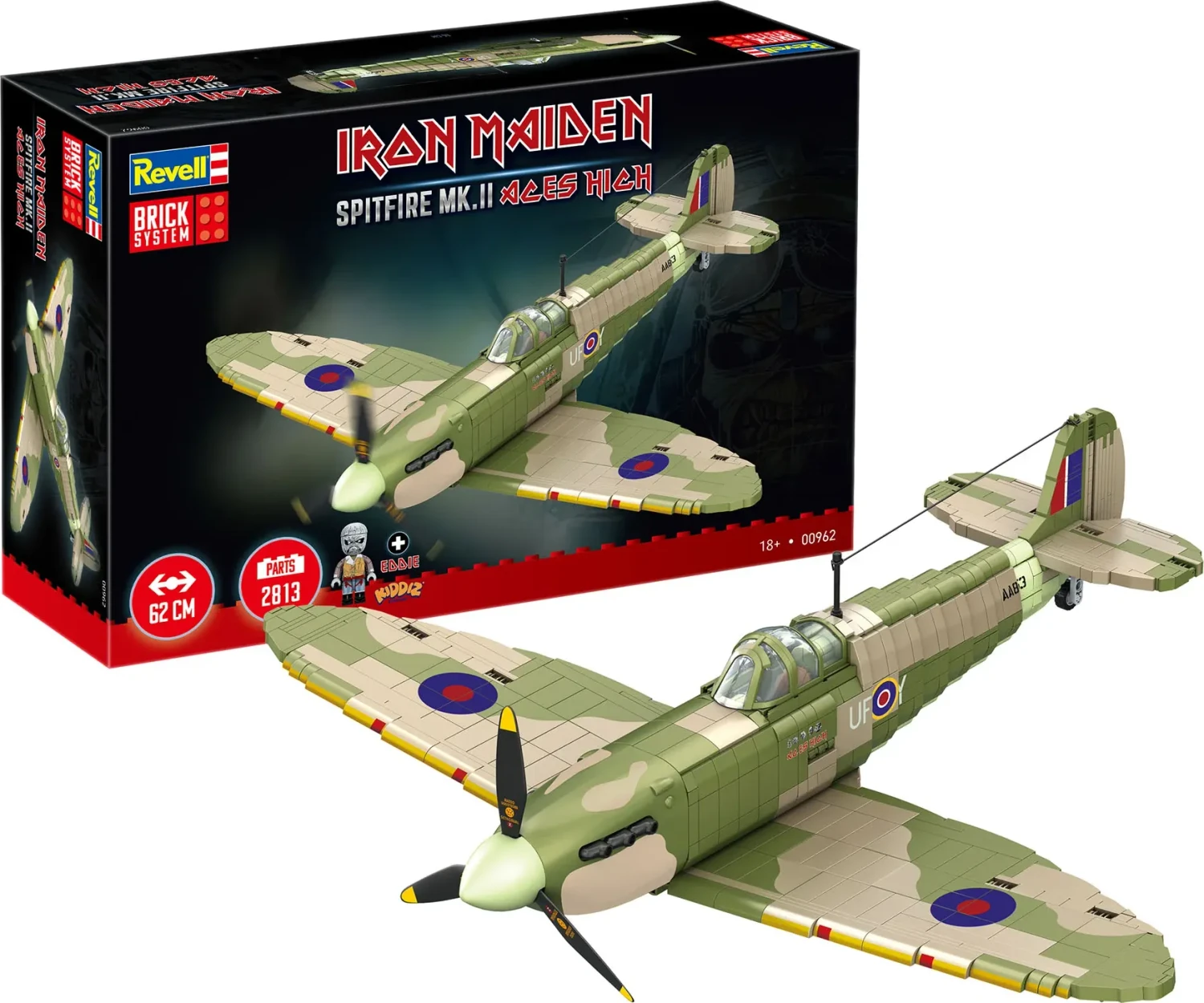 Revell Brick System Iron Maiden Spitfire MK.II Aces High für 165€ (-17%)