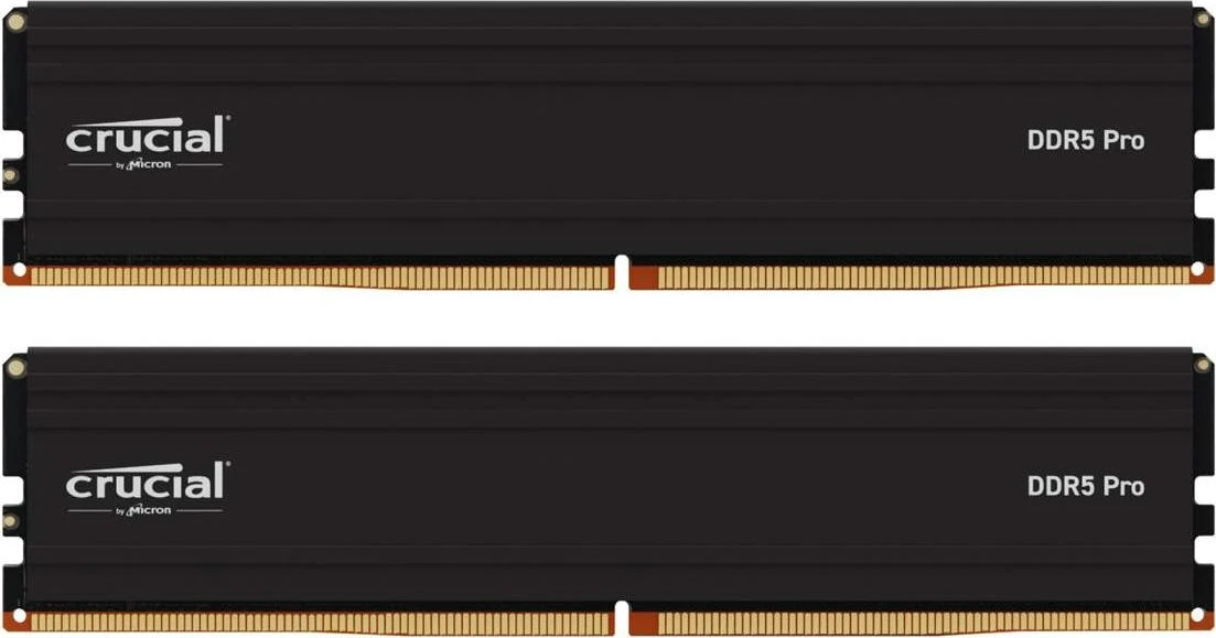Crucial Pro UDIMM 128GB Kit, DDR5-5600, CL46-45-45, X8 für 902€ (-23%)