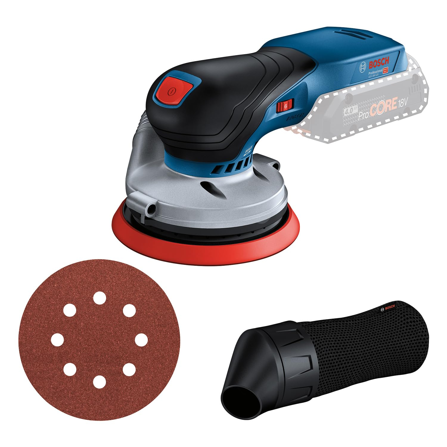 Bosch Professional GEX 18V-125 Akku-Exzenterschleifer für 90€ (-16%)