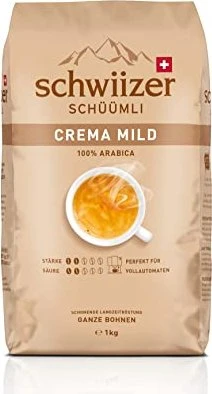 Schwiizer Schüümli Mild Kaffeebohnen, 1.00kg für 16€ (-17%)