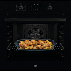 AEG Einbaubackofen (Serie 5, Ringheißluft, Pyrolyse, A++) für 429€ (-20%)