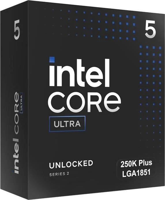 Intel Core Ultra 5 250K Plus, 6P+12E/18T, 4.20-5.30GHz, boxed ohne Kühler für 205€ (-7%)