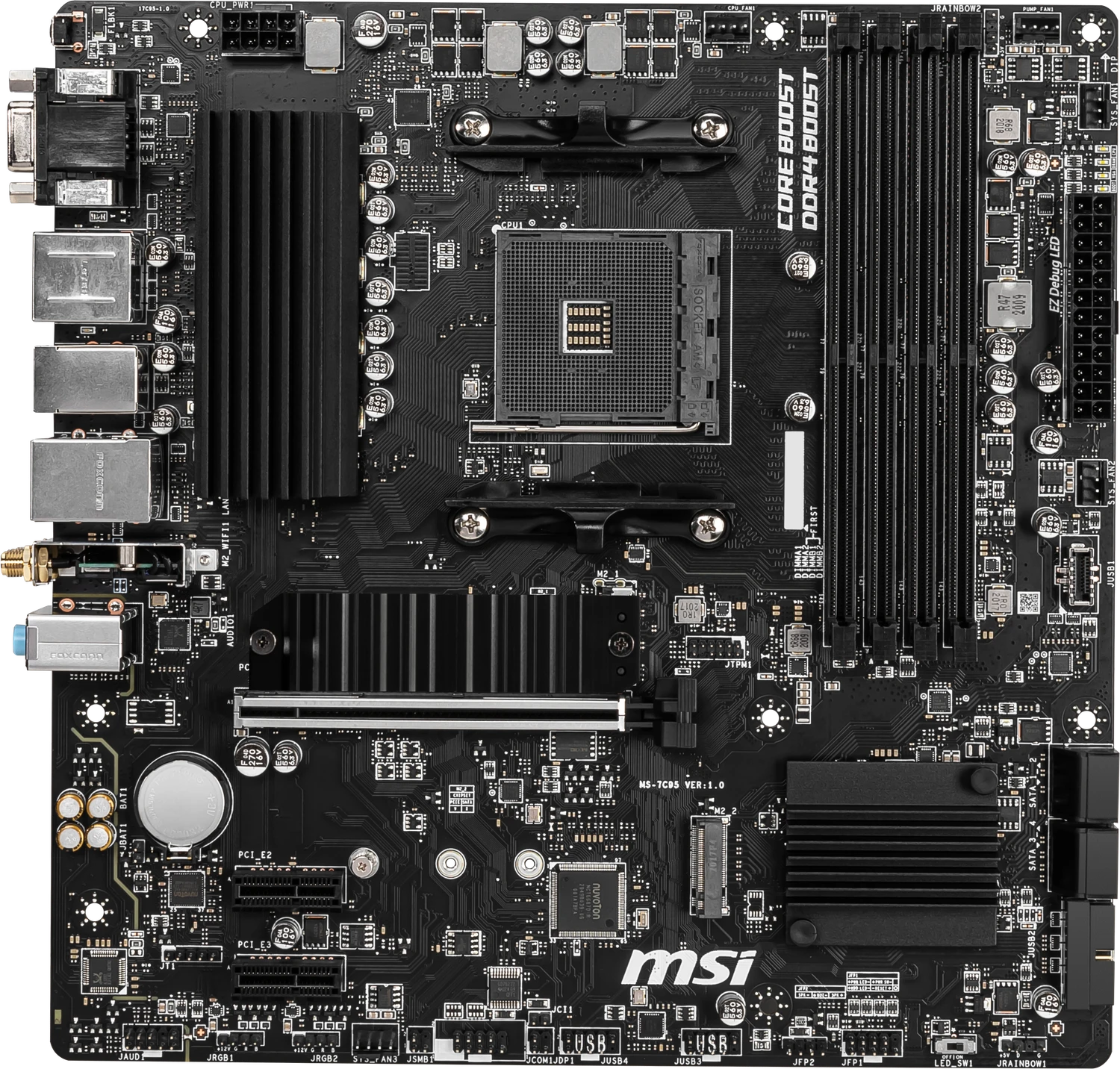 MSI B550M Pro-VDH WIFI (AMD AM4) für 89€ (-10%)