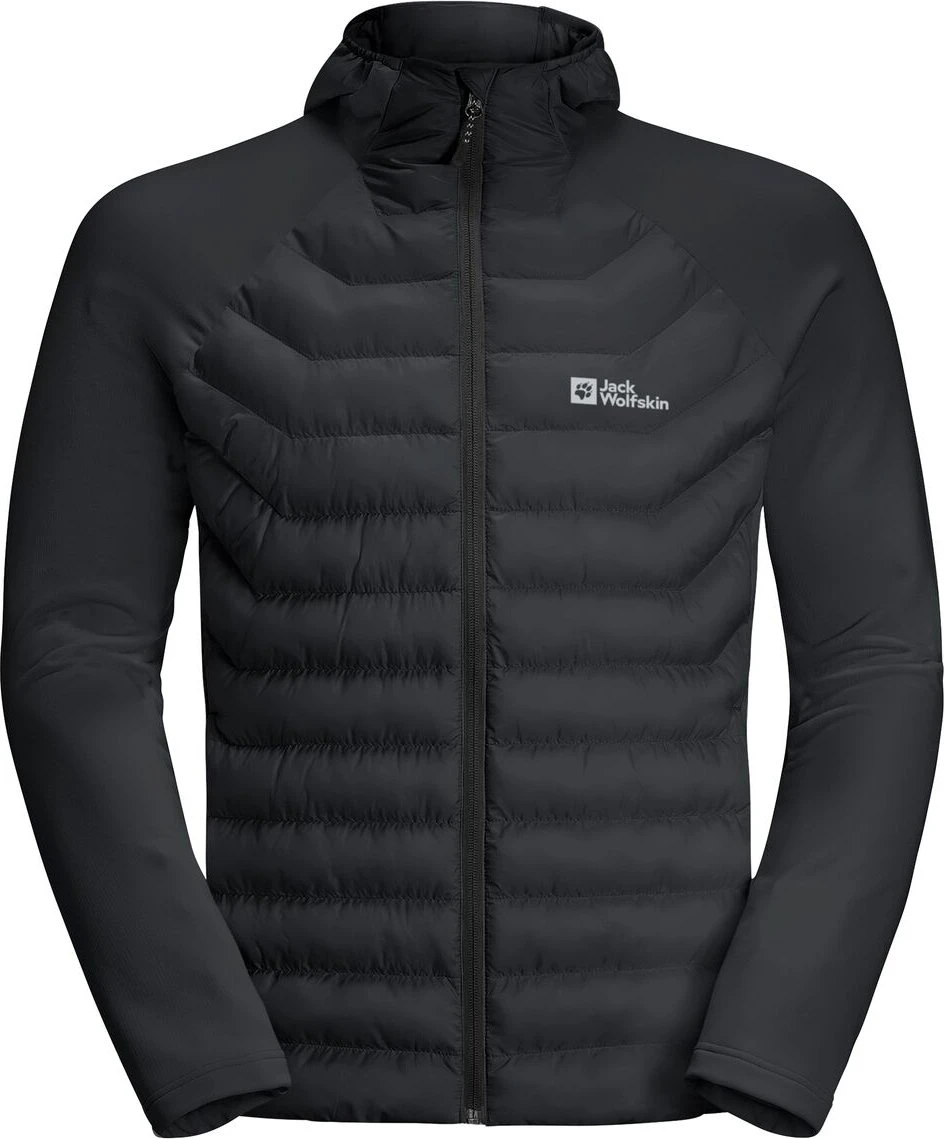 Jack Wolfskin Routeburn Pro Hybrid Funktionsjacke schwarz (Herren) für 58€ (-6%)