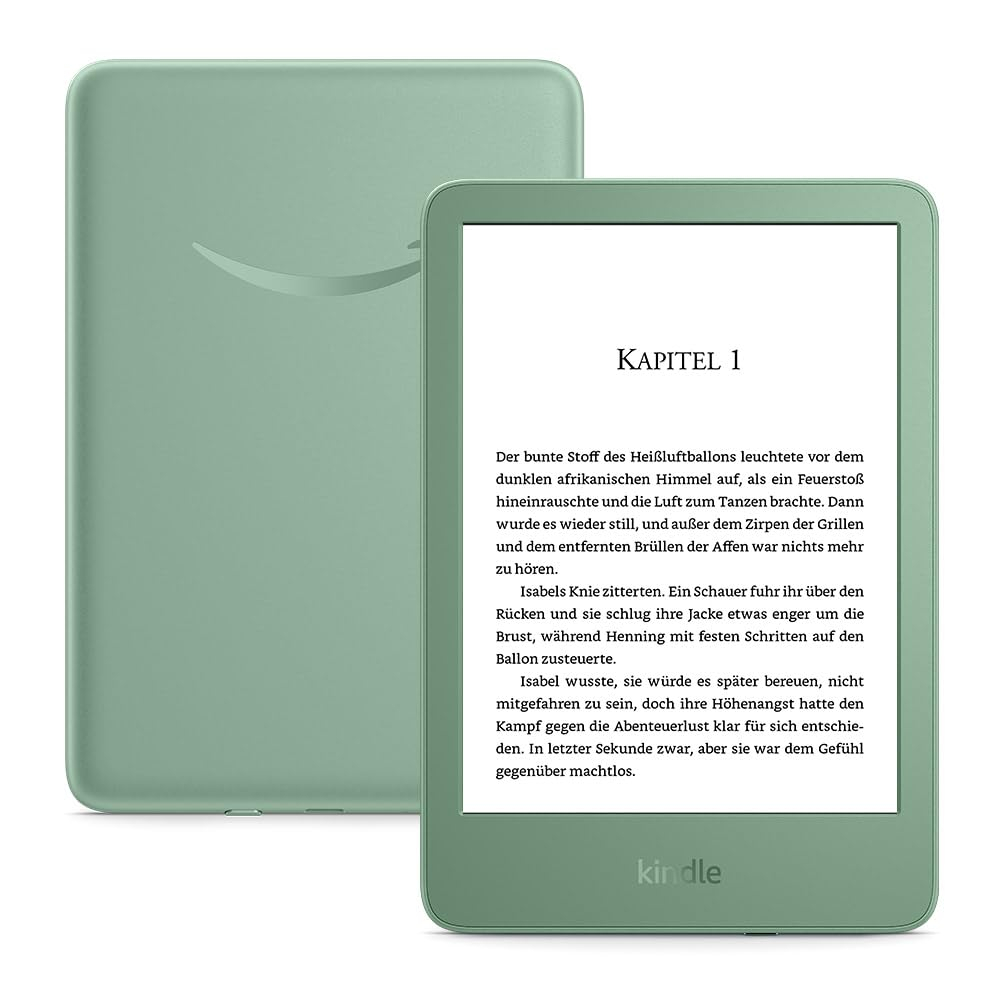 Amazon Kindle (neueste generation), Frontlicht – 16 GB – mit Werbung