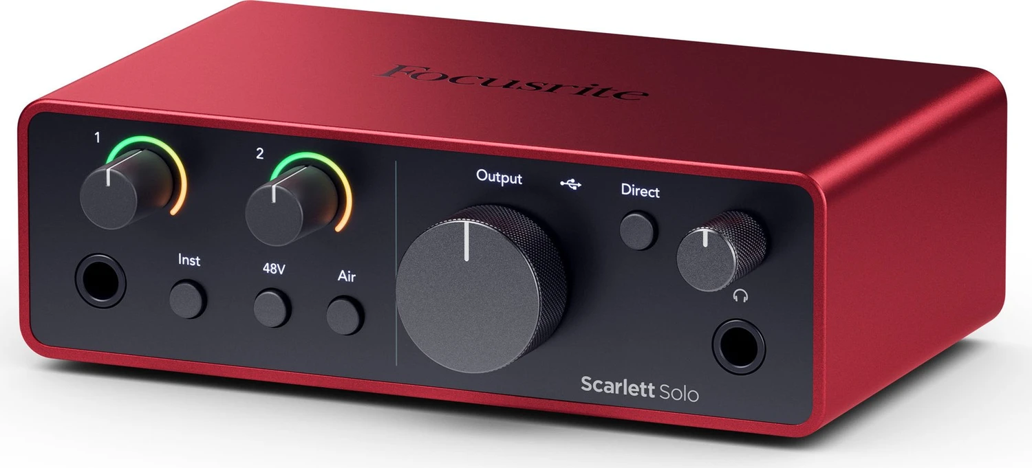 Focusrite Scarlett Solo 4th Gen für 99€ (-21%)