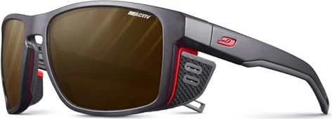 Julbo Shield schwarz-orange/reactiv 2-4 polarized für 121€ (-12%)