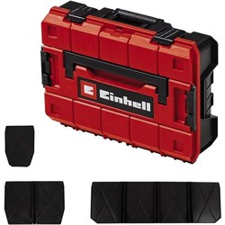 Einhell E-Case S-F Systemkoffer (44x32x13 cm, stapelbar, 9 Fächer)