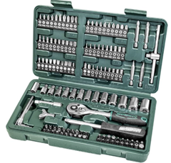 Brüder Mannesmann Steckschlüssel- und Bitsatz 130-teilig M29166 für 14€ (-28%)
