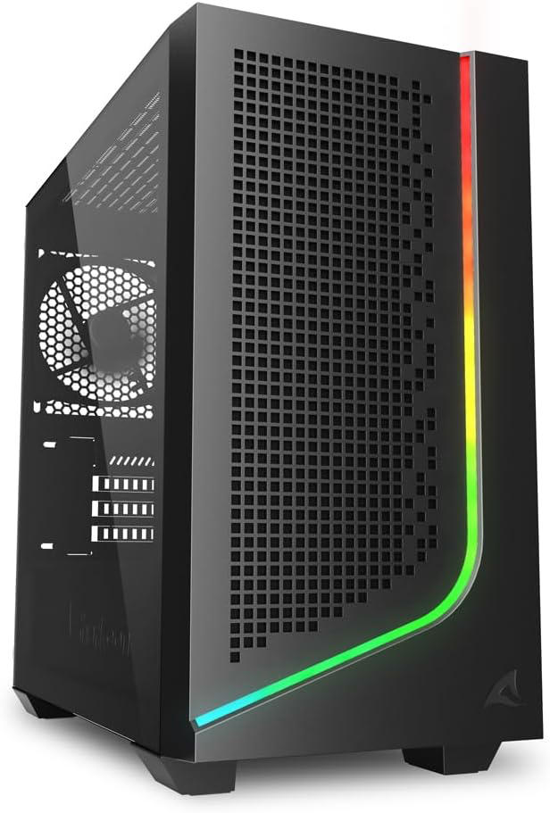 Sharkoon J1000 ARGB, mATX PC Gehäuse für 40€ (-23%)