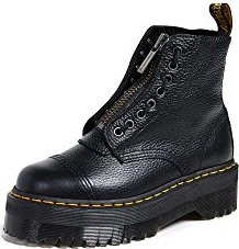 Dr. Martens Sinclair Soft Leather Platform Boots schwarz für 139€ (-7%)