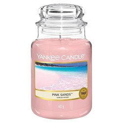 Yankee Candle Pink Sands Duftkerze im Glas (groß, bis 150 Std.)