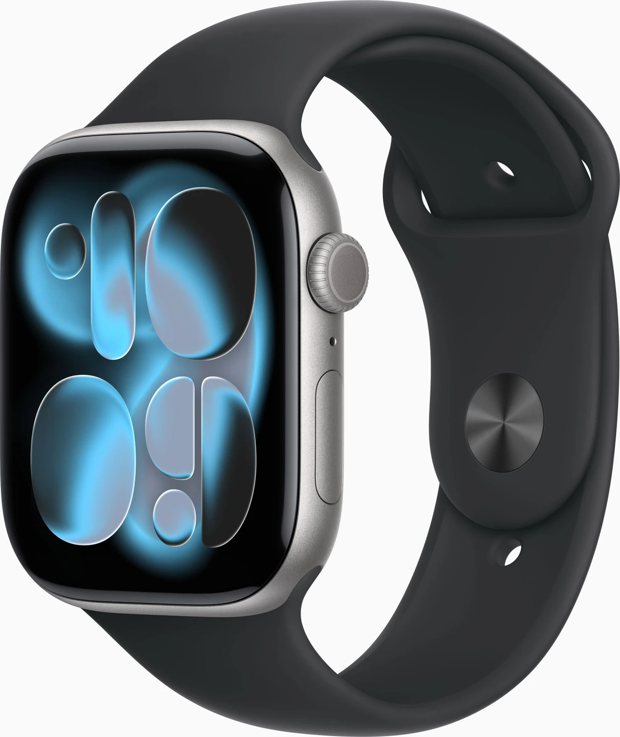 Apple Watch Series 11 (GPS) 46mm Aluminium space grau mit Sportarmband M/L schwarz für 379€ (-10%)