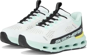 Skechers Slip-Ins Glide-Step Vista Lane weiß/türkis (Junior) für 34€ (-25%)