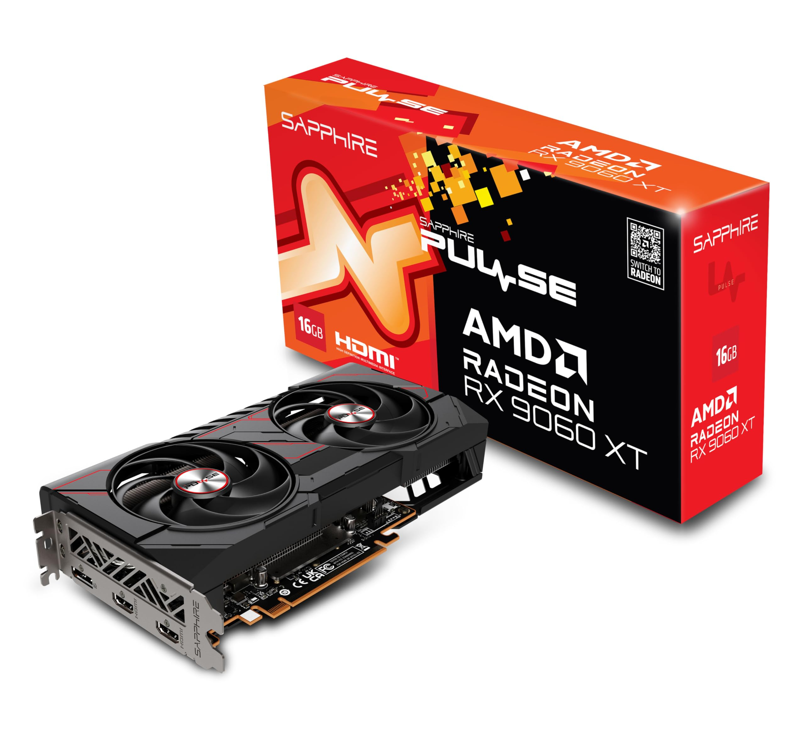 Sapphire Technology Pulse AMD Radeon RX 9060 XT Gaming OC 16GB(!) – amazon Retourenkauf „WIE NEU“ – (effektiv EUR 321,19 möglich)