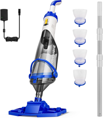 VIVOHOME 4200LPH Poolsauger Akku mit 213-cm-Teleskopstange