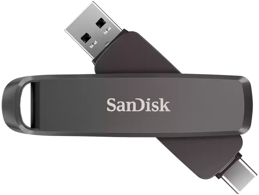 SanDisk Extreme PRO Dual Drive 2TB, USB-A + USB-C, USB 3.2 Gen 2×1 für 210€ (-16%)