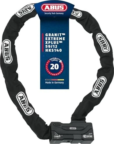 ABUS Granit Extreme Plus 59 Kettenschloss schwarz für 135€ (-19%)