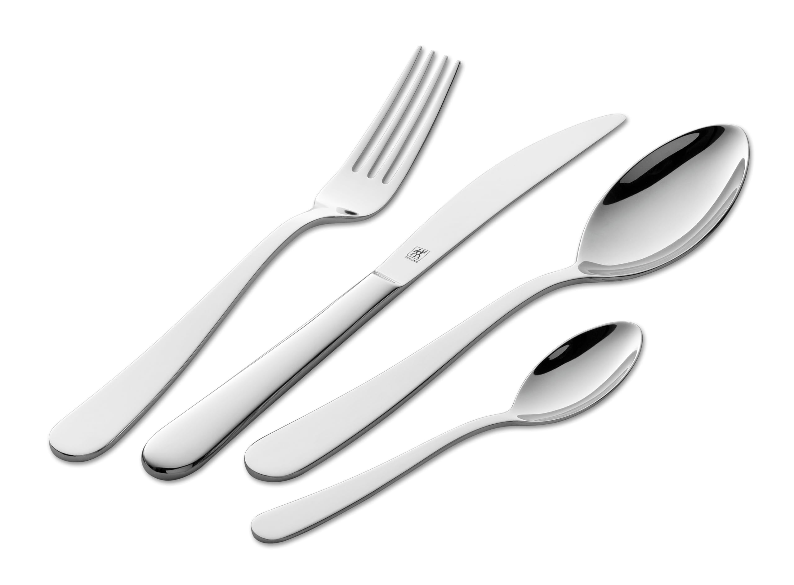 ZWILLING Greenwich Besteckset 68-teilig für 12 Personen (18/10 Edelstahl, poliert, plastikfreie Verpackung) für 100€ (-57%)