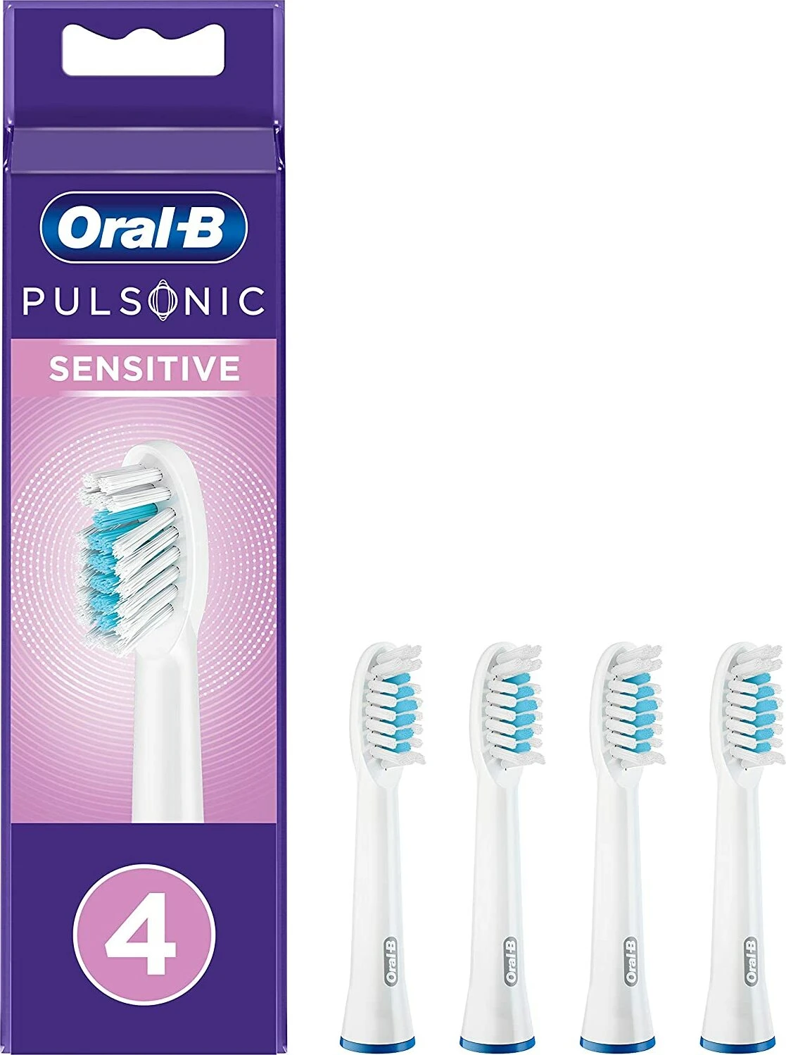 Oral-B Pulsonic Sensitive Ersatzbürste, 4 Stück für 13€ (-13%)