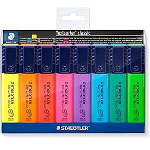 8er Pack STAEDTLER Textmarker Textsurfer Classic für 5€ (-48%)