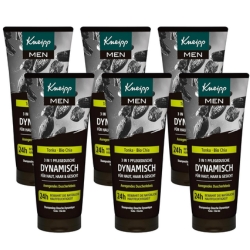 Kneipp MEN 3 in 1 Dynamisch Pflegedusche (6 x 200 ml) für 12€ (-28%)