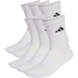 adidas Unisex Cushioned Crew Socks (6er-Pack) für 19€ (-32%)