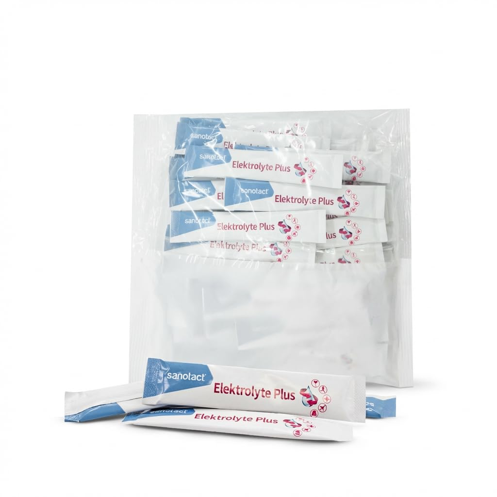 Immer hydriert bleiben – sanotact Elektrolyte Plus 50 Stück im Spar Abo günstiger für 7€ (-24%)