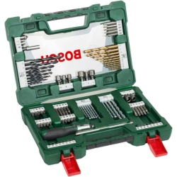 Bosch 91-tlg. V-Line Bohrer- und Bit-Set (Titanium, inkl. Ratsche) für 24€ (-25%)