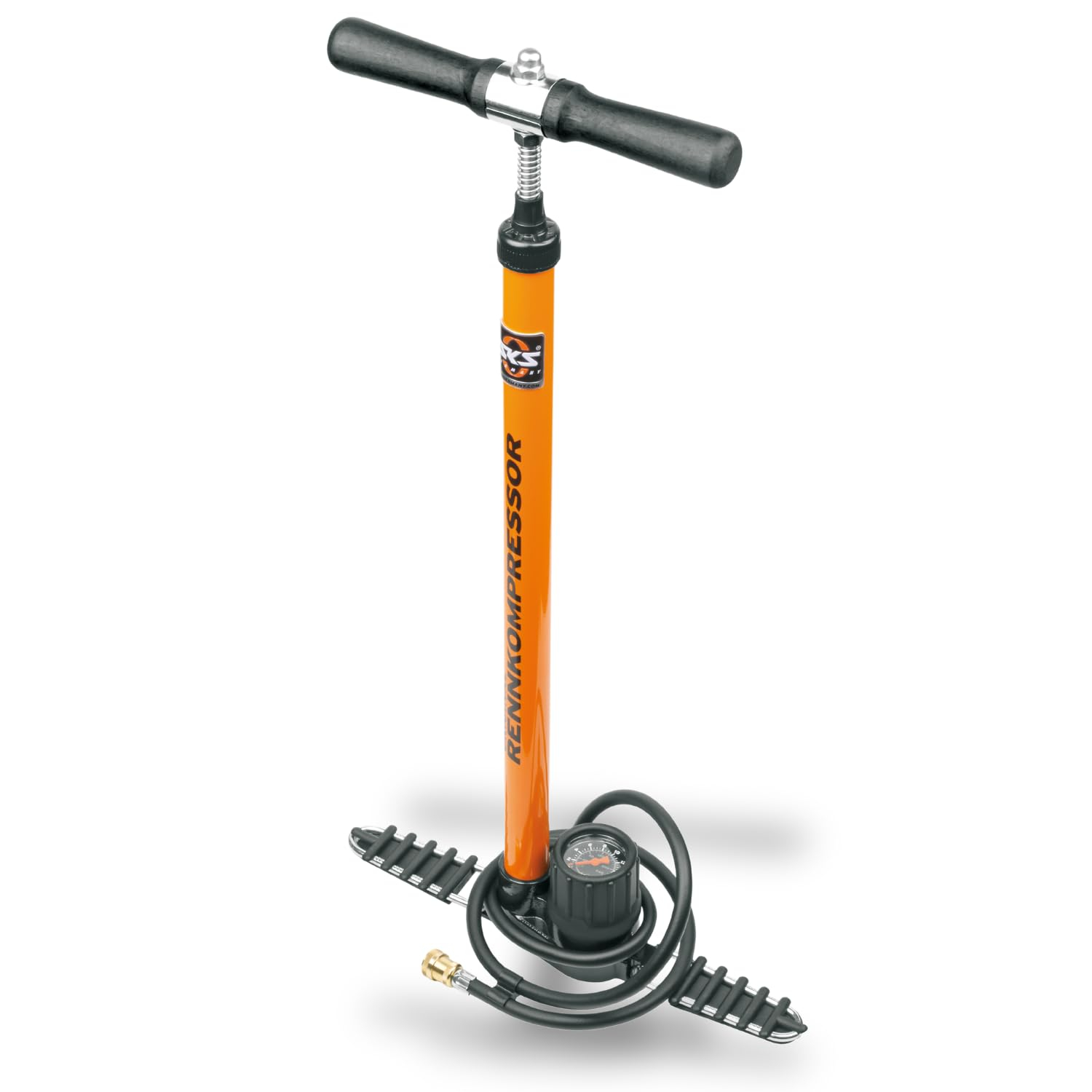 SKS Rennkompressor Standpumpe SV-Ventile (Sclaverandventil auch französisches Ventil, Presta- oder Rennradventil genannt). für 39€ (-9%)