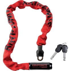 Kryptonite Keeper 785 Kettenschloss (7mm Stahl, Rot) für 22€ (-34%)