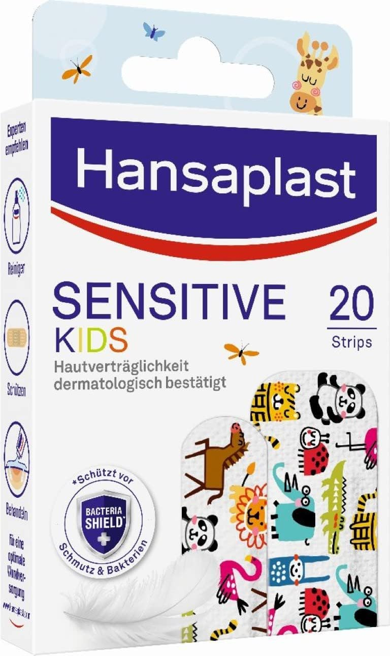 ( Spar Abo) Hansaplast Kids Sensitive – 20 Pflaster, sanft & leicht zu entfernen( Personalisiert) für 2€ (-20%)