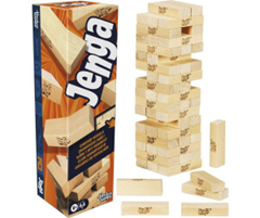 Hasbro Gaming Jenga (Classic) mit digitalem Würfel für 11€ (-27%)