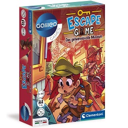 Clementoni Escape Game Das geheimnisvolle Museum für 5€ (-22%)
