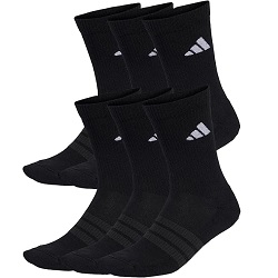 6 Paar adidas Unisex Cushioned Crew Socken für 14€ (-20%)