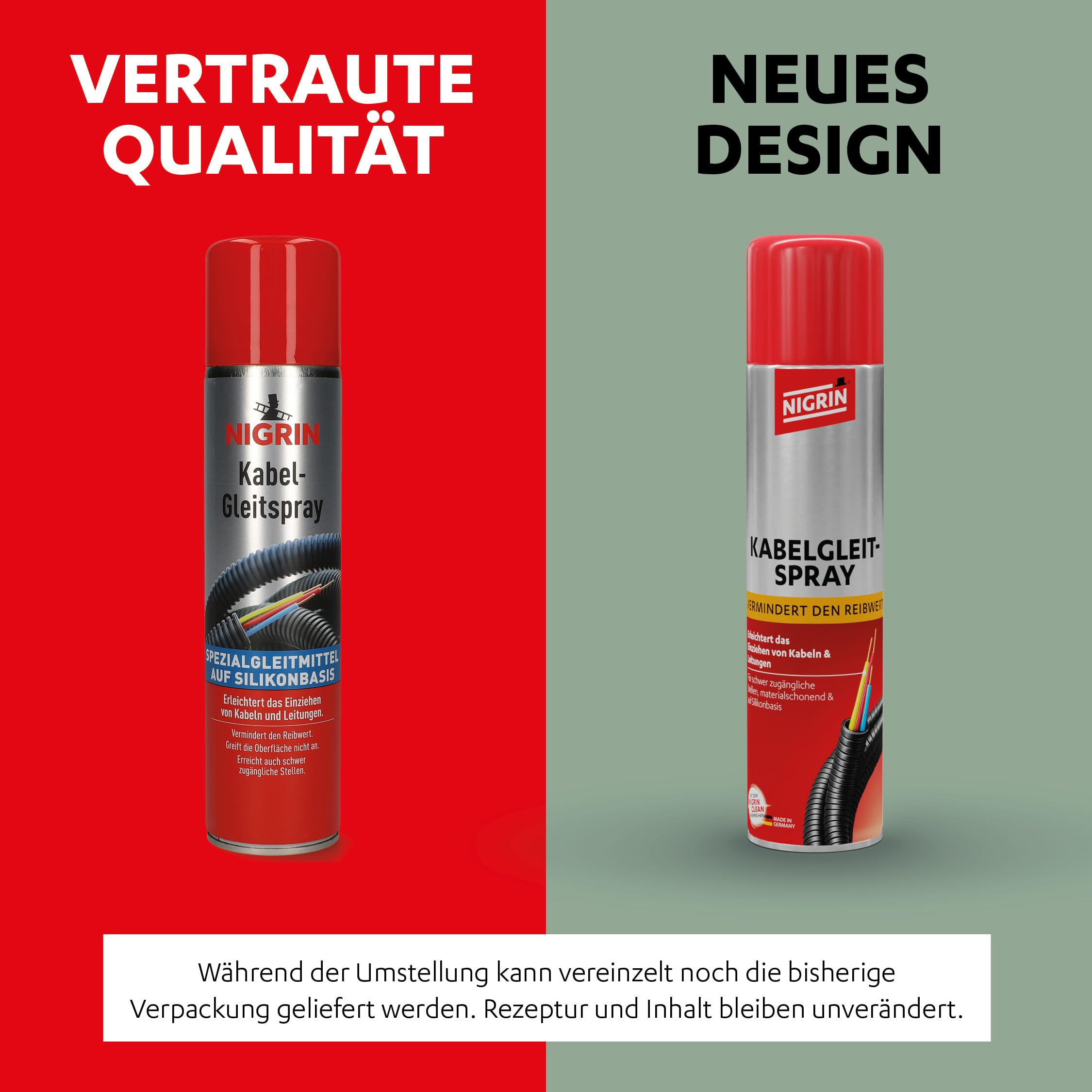 NIGRIN Schmiermittelkabel Spray / Kabelgleitspray (Spar-Abo ) 72228 für 5€ (-42%)
