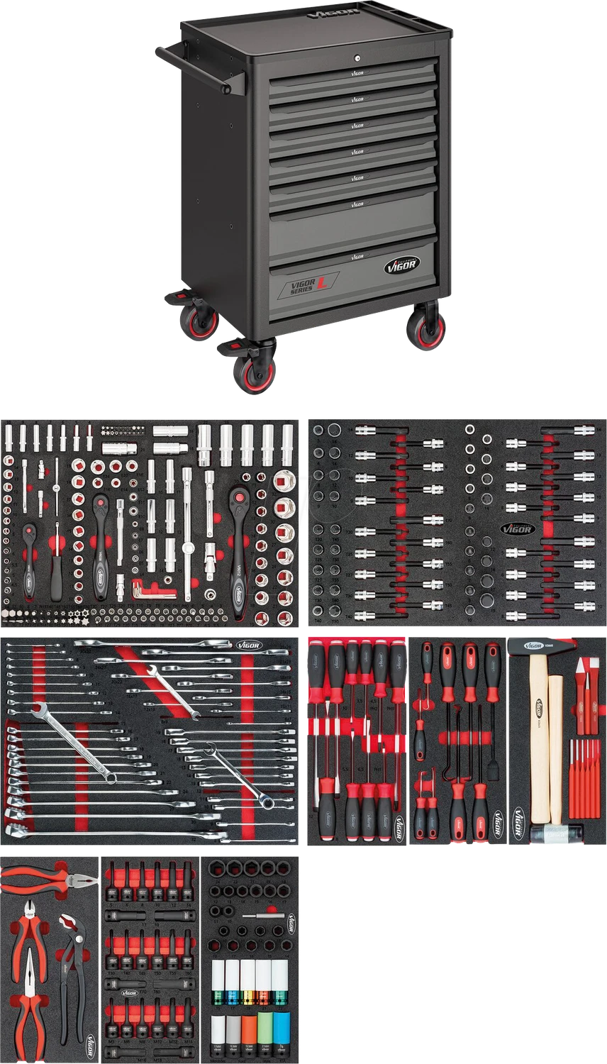 Vigor 1000 Werkzeugwagen für 778€ (-17%)