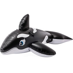 Intex 58561NP – Aufblasbares Reittier Orca (193×119 cm) für 11€ (-26%)