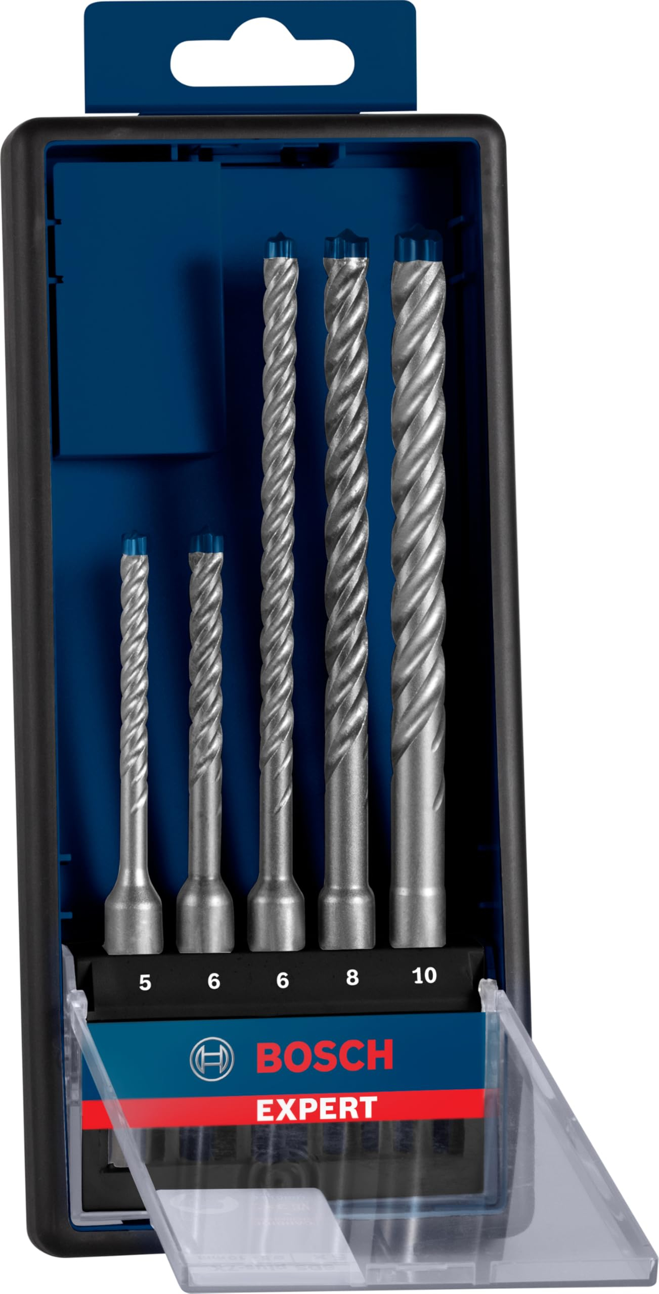 Bosch Professional 5x Expert SDS plus-7X Hammerbohrer Set (für Stahlbeton, Ø 5-10 mm, Zubehör Bohrhammer) | 5 Stück (1er Pack) für 20€ (-14%)