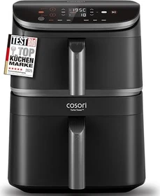 Cosori Turbo Tower 10.8l schwarz für 140€ (-42%)
