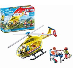PLAYMOBIL City Life Rettungshelikopter 71203 (48-tlg.)
