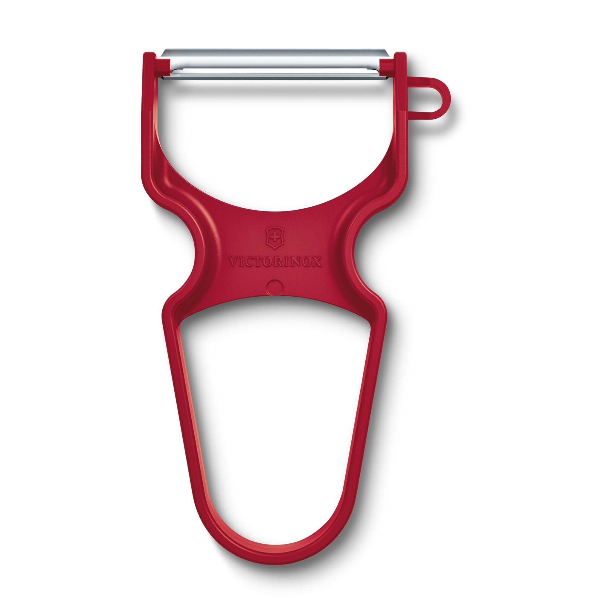 Victorinox RAPID Sparschäler, Gemüse, Gerader Schliff, Extra Scharf, Pendelklinge, Robuster Kunststoffgriff, für Links- und Rechtshänder für 4€ (-50%)