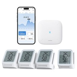 X-Sense WLAN Thermo-Hygrometer-Set (4 Sensoren)
