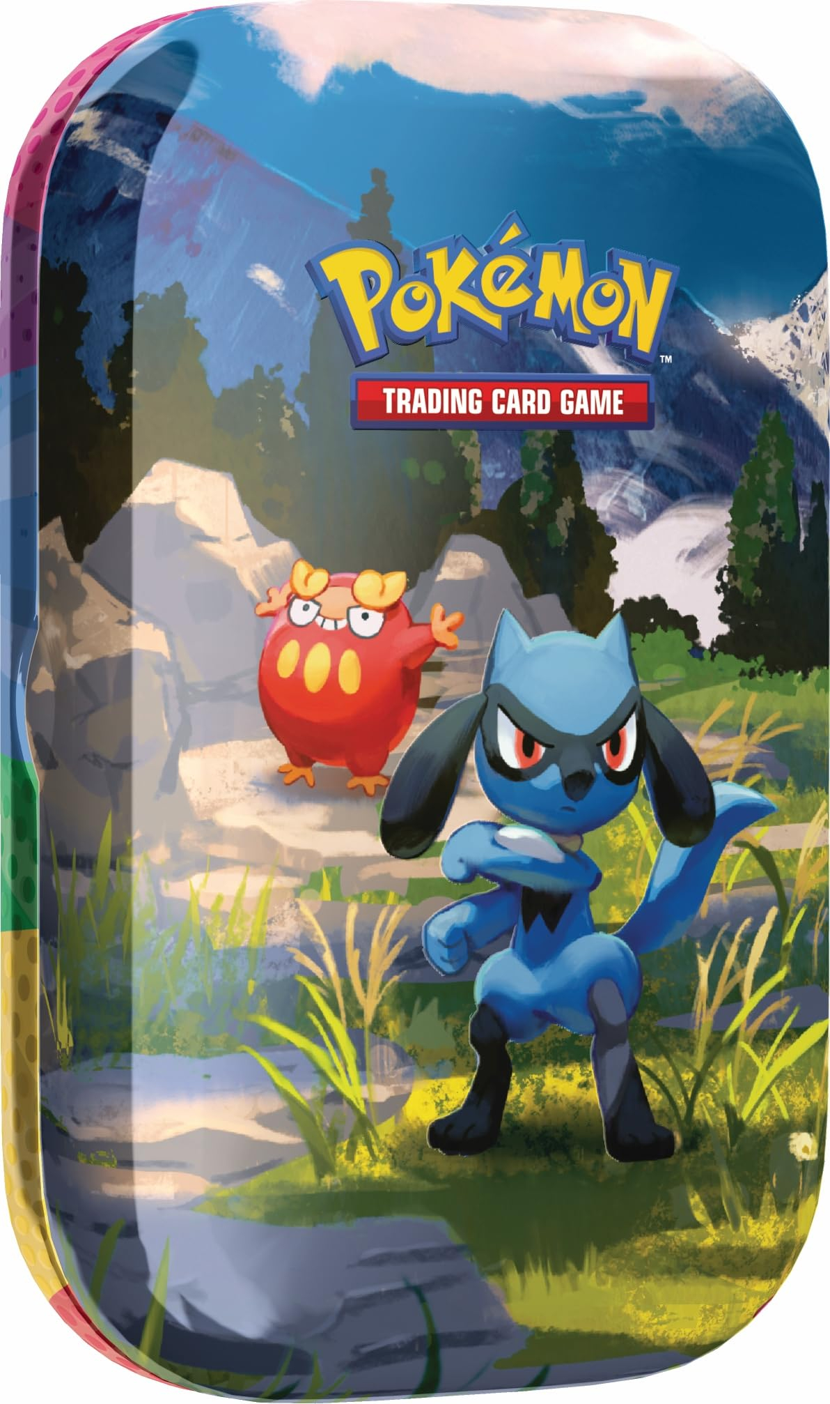 Pokemon Erhabene Helden Mini Tin: Riolu und Flampion ( Einladung)