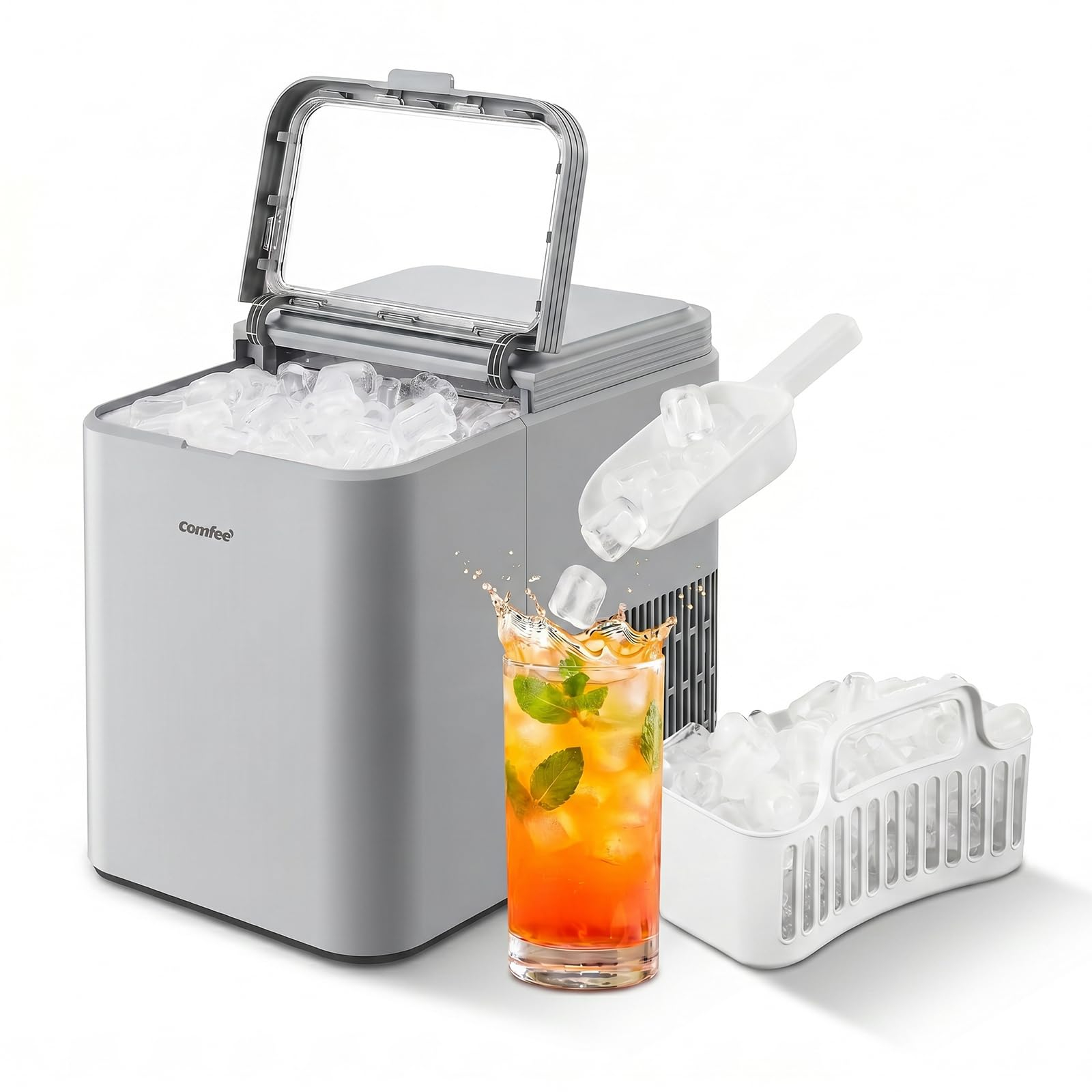 Eiswürfelmaschine Comfee‘ RCI12GY1EU zum Tiefstpreis bei Amazon für 56€ (-14%)