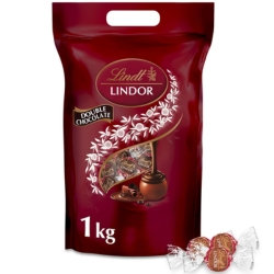 Lindt LINDOR Double Chocolate (1 kg Beutel) für 20€ (-38%)