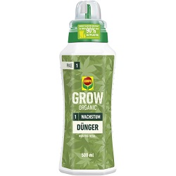 COMPO GROW ORGANIC Wachstum Dünger (500ml) für 6€ (-48%)